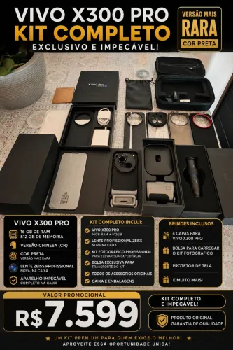 ? VIVO X300 PRO ? KIT FOTOGRÁFICO COMPLETO ZEISS V2 ?