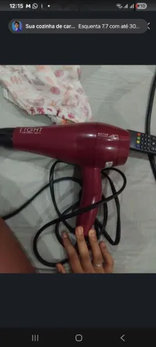 Secador de cabelo gama