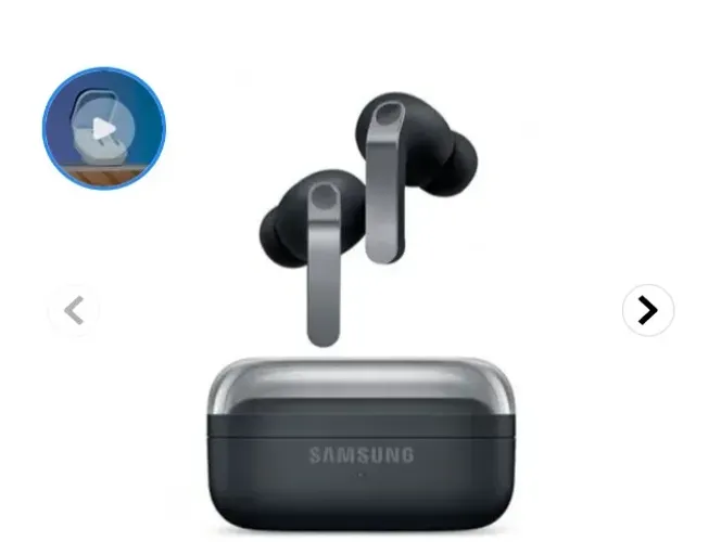 Fone de Ouvido Samsung Buds4 - Preto