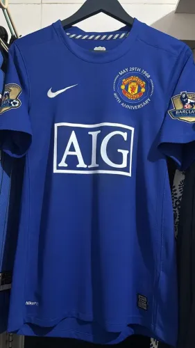 Camisa Manchester United nike azul c.ronaldo original