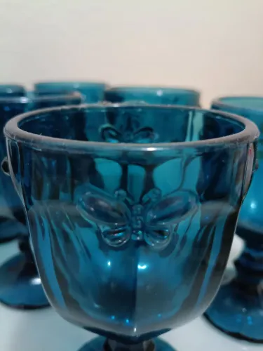 Conjunto libélula de jarra + taça- louça