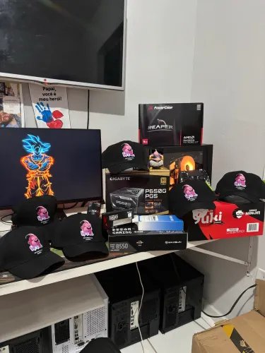 Pc gamer completo novo e garantia - r7 5700x + 9060 XT 16GB