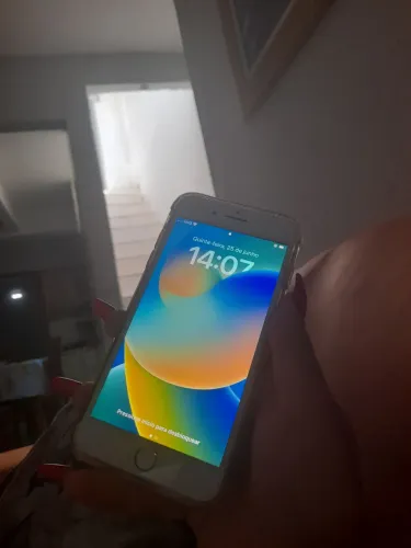 Iphone 8 Plus 128 funciona tudo 