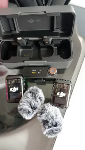 Microfone profissional dji mic2