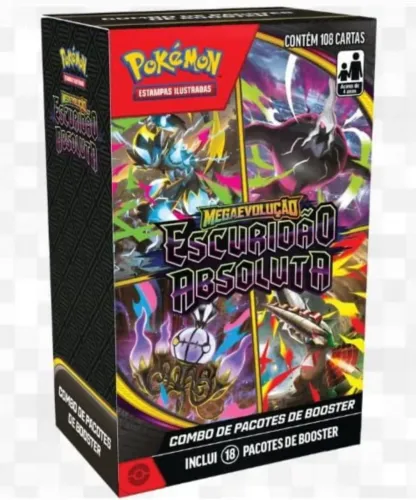Case Mini Booster Box Escuridão Absoluta (06 Unidades)