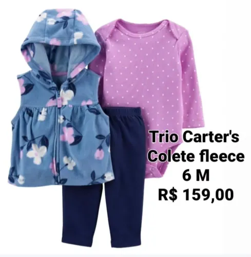 Roupas de frio menina Carter's 