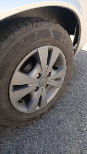 Troco jogo de rodas aro 13 