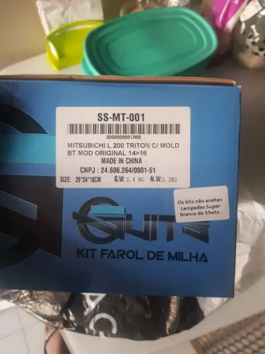 Kit Farol de Milha L200