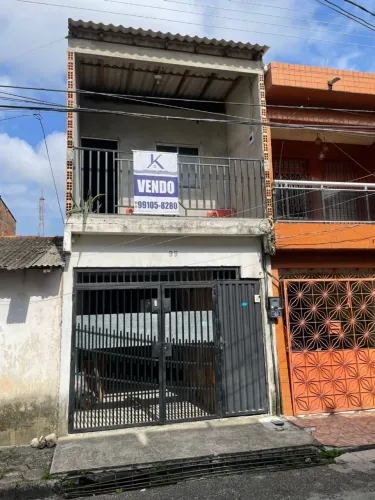 Casa 2 pavimentos no bairro Marco próximo ao IFPA, NOVA DUQUE e NOVA RÔMULO MAIORANA
