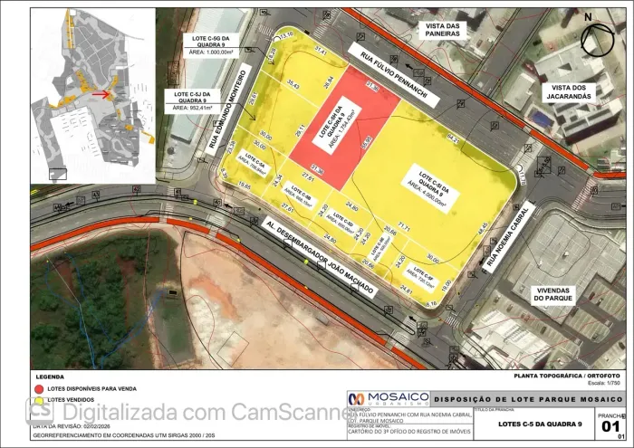 ÁREA PARA GALPÃO LOGÍSTICO | PARQUE MOSAICO | SAÍDA PARA AV DO FUTURO
