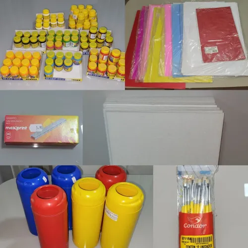 Lote de papelaria