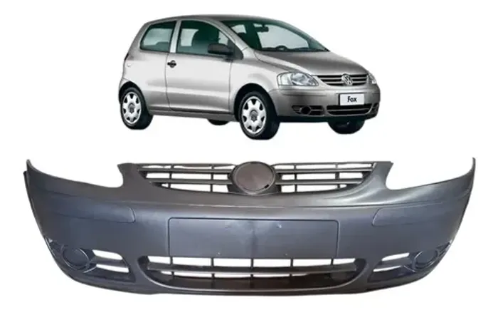 Parachoque Dianteiro Fox 2003 2004 2005 2006 2007 Preto