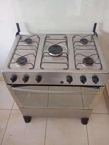 Fogão 5 bocas inox Entrego