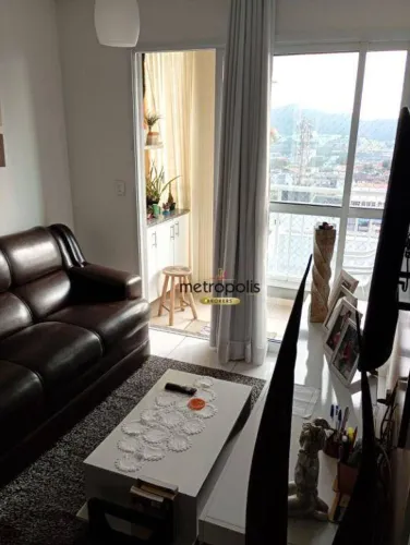 Apartamento com 2 dormitórios à venda, 56 m² por R$ 425.000,00 - Vila Assis Brasil - Mauá/