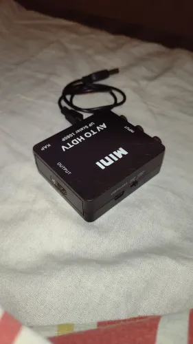 Adaptador Av para HDMI e cabo AV de PS2