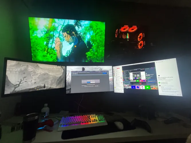 Pc mid end gamer rtx 5070 Ti