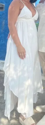 Vestido casamento cartório espaço Cloé
