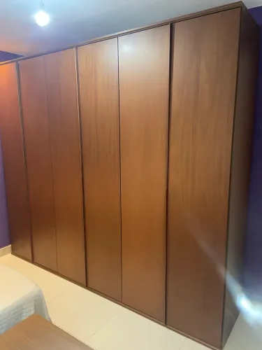 Guarda-Roupa 100% MDF + cama box queen Ortobon