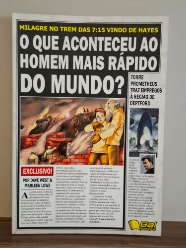 O que Aconteceu ao Homem Mais Rápido do Mundo? (Dave West) Editora Gal /l 2010