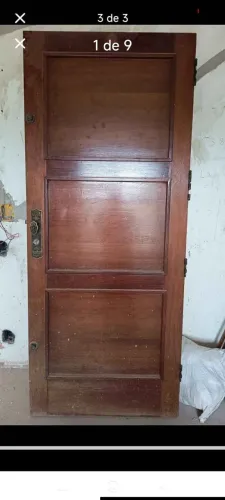 Porta maciça 