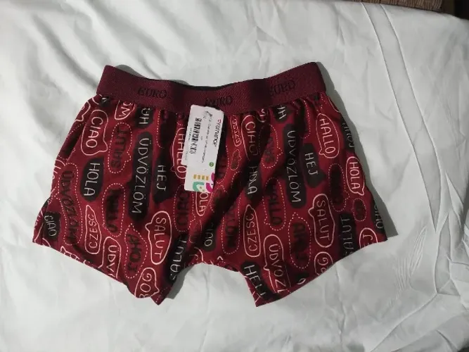 Cueca Boxer microfibra infantil 