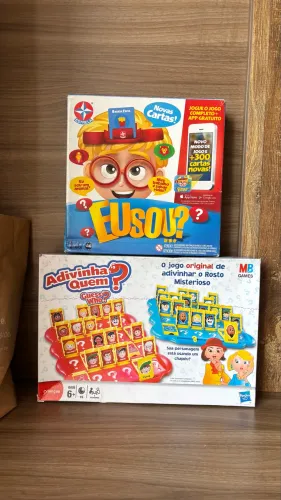 Jogo de tabuleiro- Adivinha quem? + Eu sou?