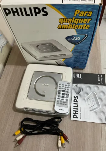 DVD, cd player e MP3 Phillips. Zero, lacrado.