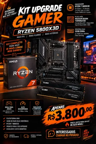 KIT UPGRADE RYZEN 5800x3d