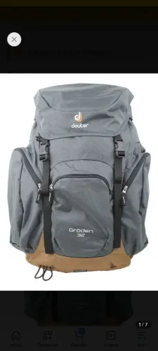 Deuter Gröden 32, mochila moderna, ergonomia e inteligência. Nova.
