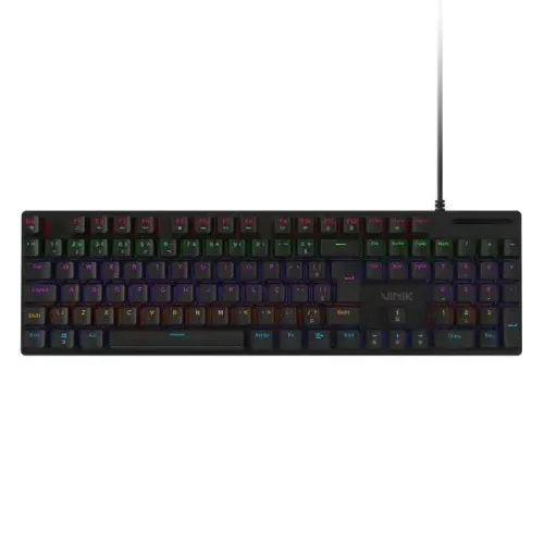 Teclado Mecânico 100% Vinik Anihi Full - Switch Blue - Led Rainbow - Anihi100Bl