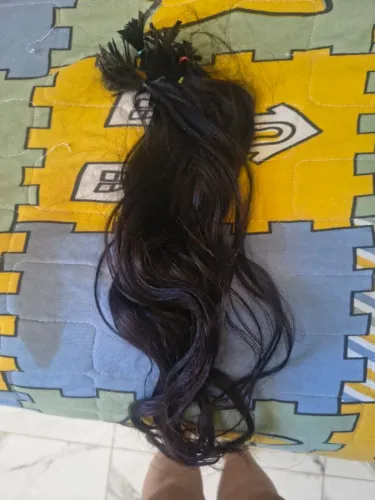 Cabelo brasileiro castanho