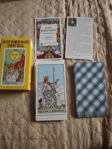 Giant tarot ORIGINAL Rider Waite Us Games