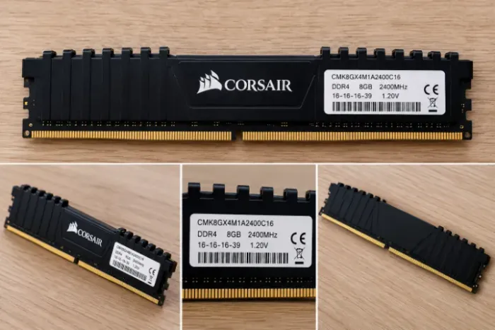 Memoria RAM 8GB DDR4 2400MHz Corsair Vengeance