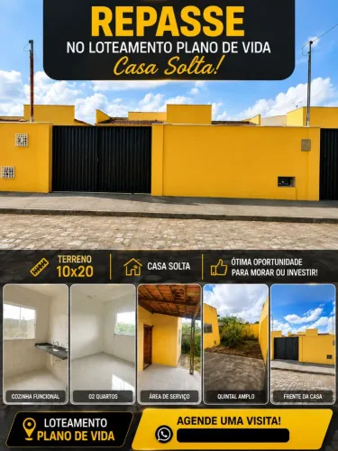 Repasse no Plano de vida / R$ 55.000