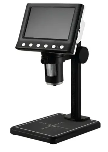 Microscópio Eletrônico Digital Bancada Tela Lcd