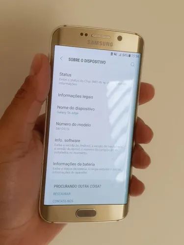 Samsung S6 edge 64gb dourado