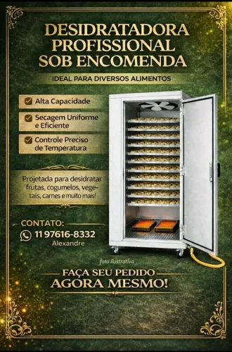 Desidratadora de alimentos
