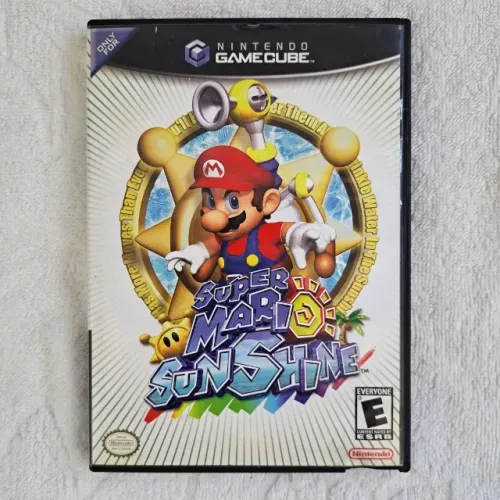 Super Mario Sunshine Americano Completo Nintendo Gamecube