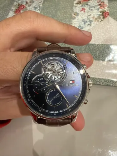 Relógio Tommy Hilfiger Th1710629 Stewart Orig Silver Blue