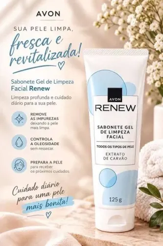 Sabonete Gel de Limpeza Renew 125g