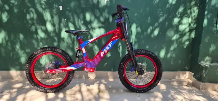 Bicicleta Elétrica Infantil MXF E-Biker 18 - Pouco Uso.
