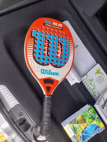 RAQUETE WILSON BEACH TENNIS WS 22.20 - TITANIUM