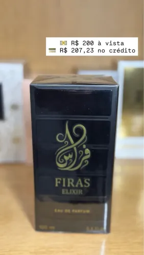 Perfume árabe FIRAS ELIXIR EAU DE PARFUM 