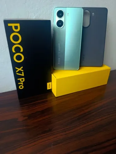 XIAOMI poco X7 pro 512 GB/12 GB RAM top com caixa capinha