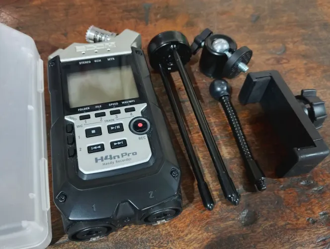 Gravador digital Zoom H4n pro