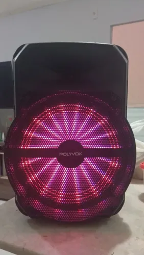 Vendo caixa de som polyvox led 300w