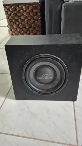Vendo caixa de som carbono