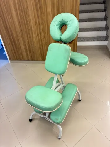 Poltrona Legno Quick Massage Dobrável e Portátil para Massagens Profissionais