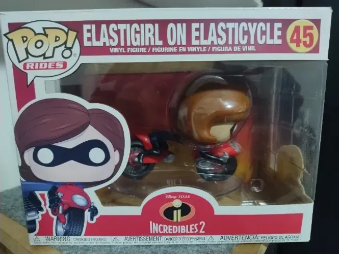 Funko Pop Elastigirl On Elasticycle #45 - 6
