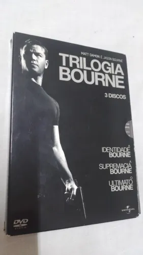 DVD Box Triplo Trilogia Bourne - 3 Filmes ( 25421 )